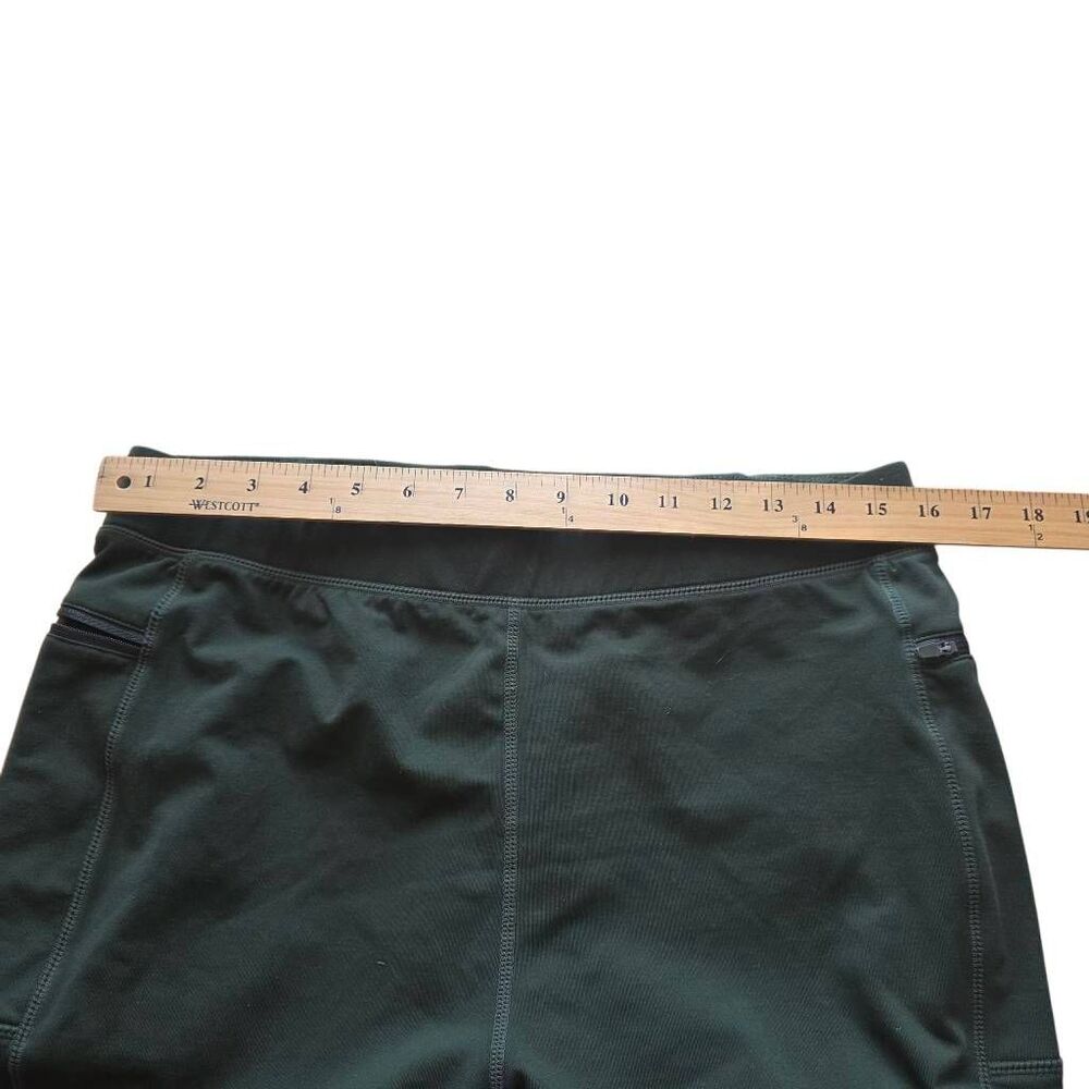 Pudolla mens Sz XL olive green workout leggings Drawstring - Picture 5 of 7